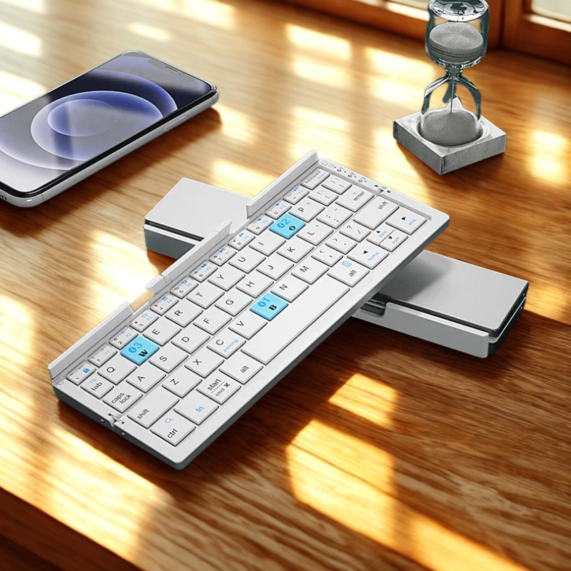 B.O.W FoldKey™ — Ultra-Compact Foldable Wireless Keyboard