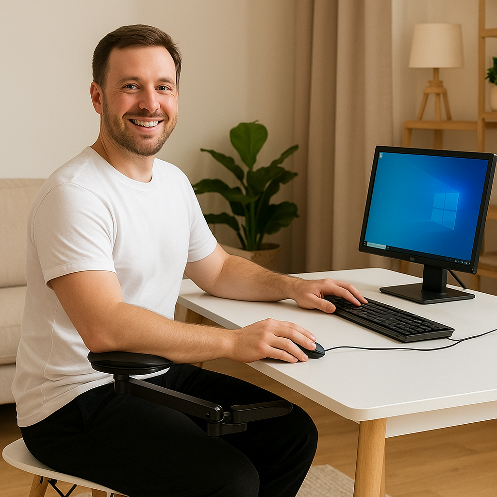 WorkFlow Pro – Ergonomic Arm Support