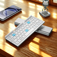 B.O.W FoldKey™ — Ultra-Compact Foldable Wireless Keyboard