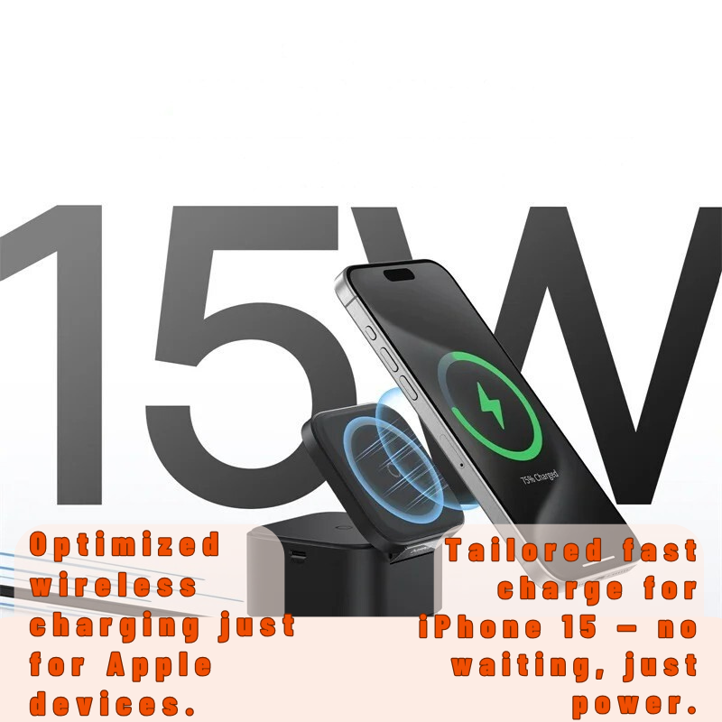 Baseus™ 3-in-1 Magnetic Wireless Charger (25W)