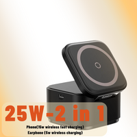 Baseus™ 3-in-1 Magnetic Wireless Charger (25W)