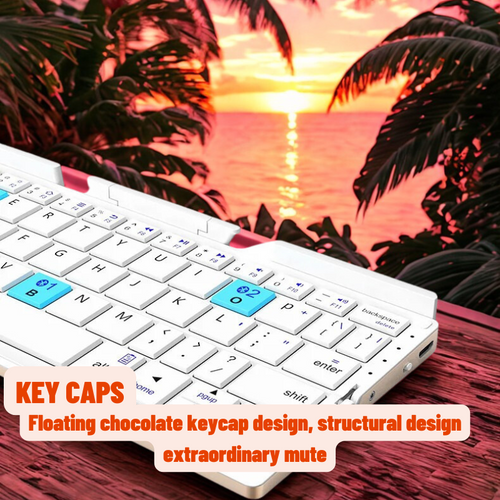B.O.W FoldKey™ — Ultra-Compact Foldable Wireless Keyboard