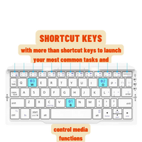 B.O.W FoldKey™ — Ultra-Compact Foldable Wireless Keyboard