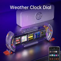 Cyberpunk Digital Clock